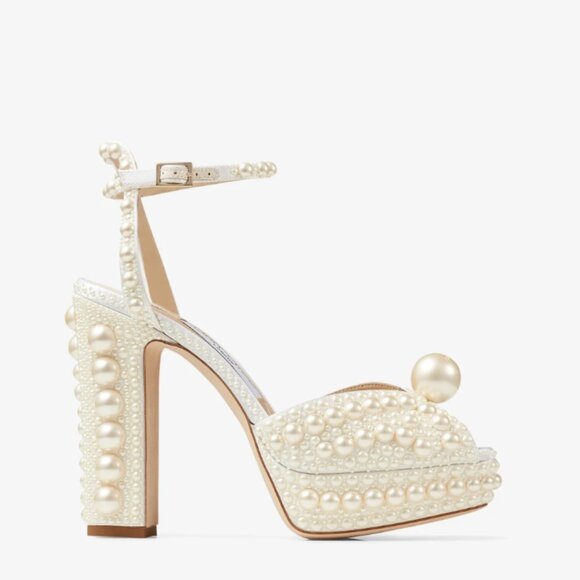 Jimmy Choo Sacaria Platform 120 in Size 34 - Picture 3 of 16